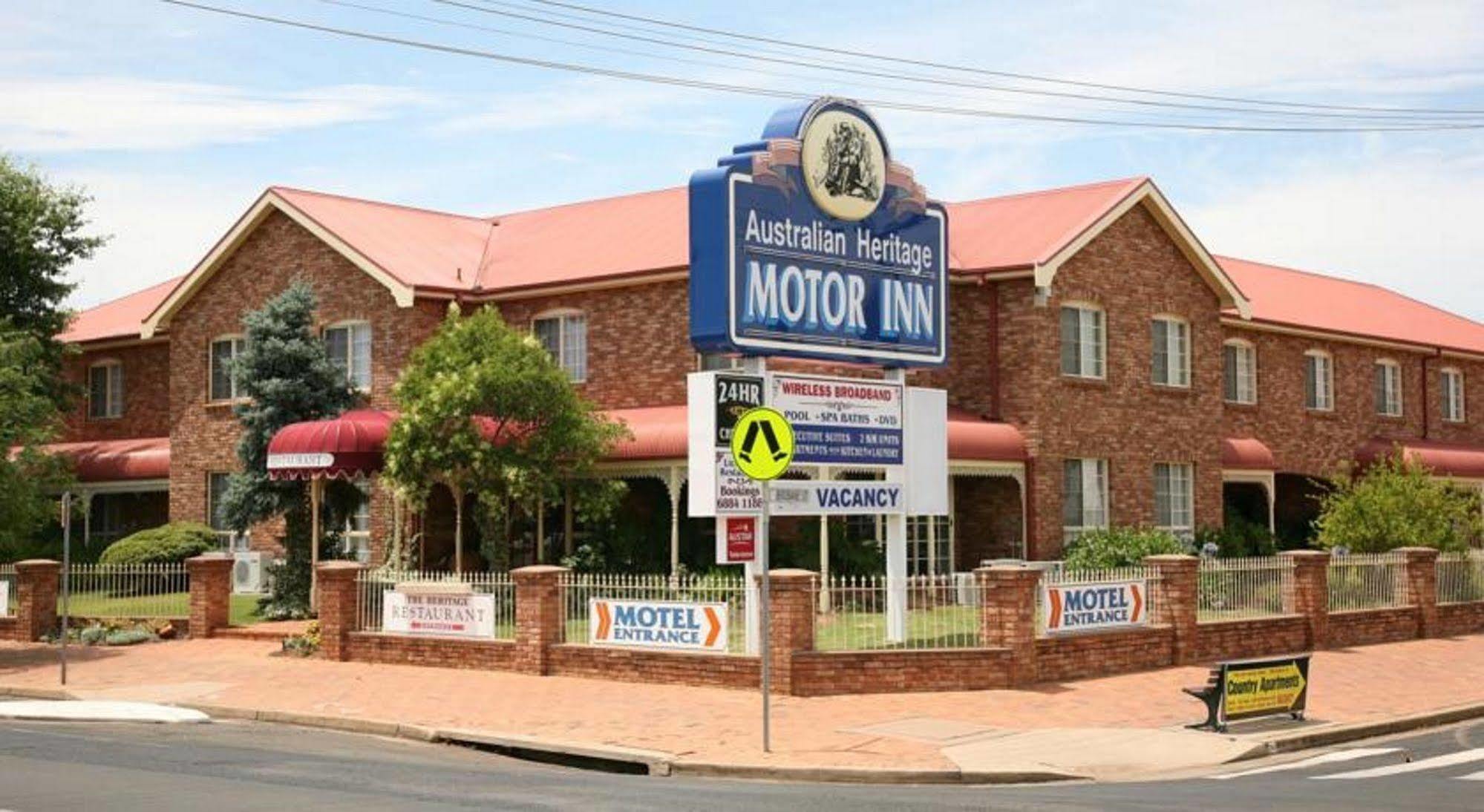 Australian Heritage Motor Inn Даббо Экстерьер фото